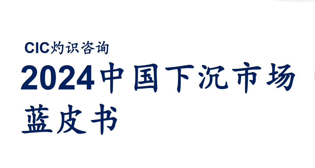 2024中国下沉消费市场研究报告-全旗论坛